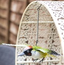 [55866] La Hacienda - Metal Woodpecker in Flight Image 