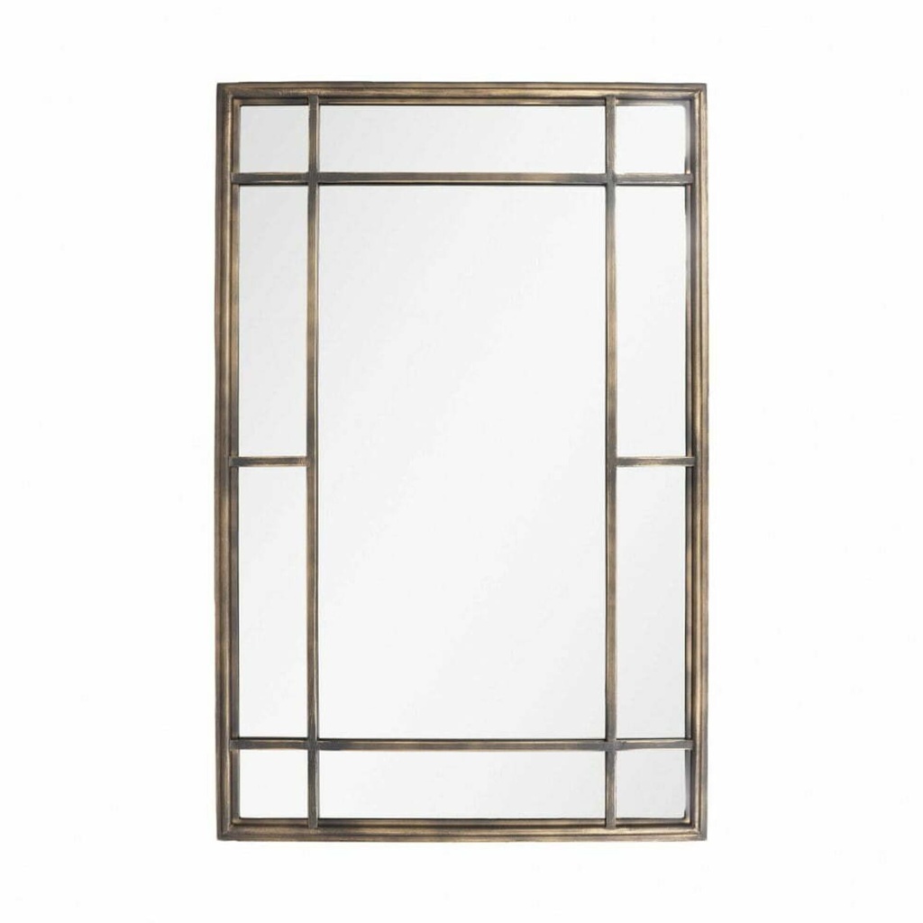 [55910] La Hacienda - Milano Gold Rectangle Mirror Image 