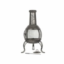 [56210] La Hacienda - Leon Mesh Steel Chimenea Large Image 