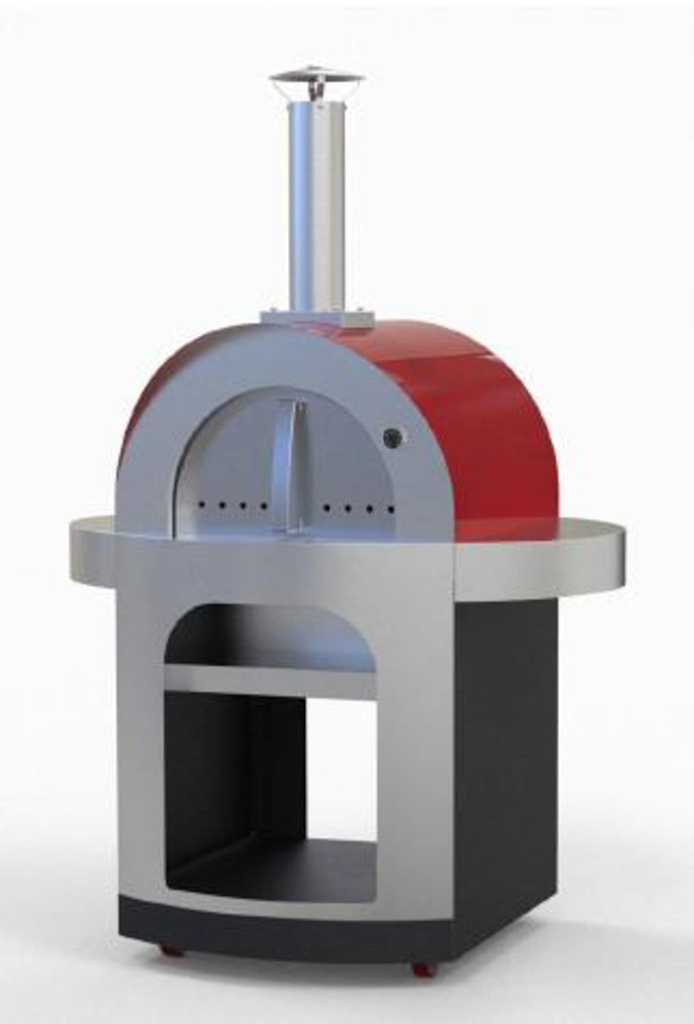 [LA-KU-005W] 800-Firewood Custom Pizza Oven Image 