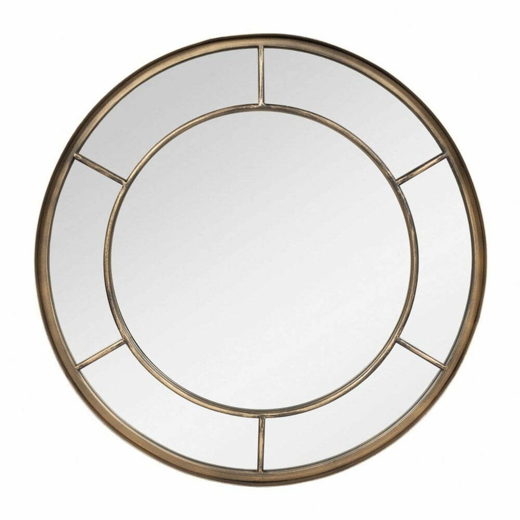 La Hacienda - Valencia Gold Round Mirror