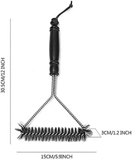 [BB21054-A] SABORR Barbeque Cleaning Brush with scrapper